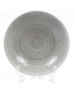 Тарелка суповая керамика 20 см круглая Таяна Daniks