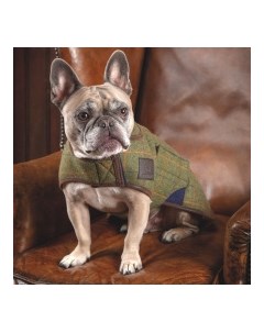 SHIRES Твидовая попона для собак Шерлок Холмс XL 60см Великобритания Digby & fox