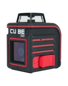 Лазерный уровень Cube 360 Basic Edition А00443 дальность без приемника 20 м количество линий 2 круго Ada