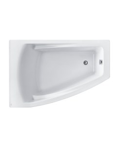 Акриловая ванна Hall Angular L 150x100 асимметричная левая белая ZRU9302864 Roca