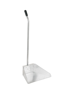 Совок металлический серебро с длинной ручкой Apex