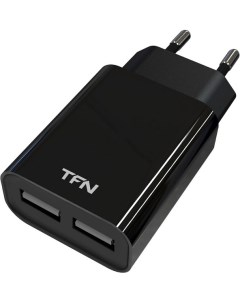 Сетевое зарядное устройство 2 USB 2 4 A WC2U24ABK black Tfn