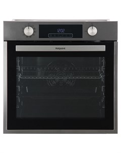 Встраиваемый электрический духовой шкаф FE8 824 H IX серебристый Hotpoint