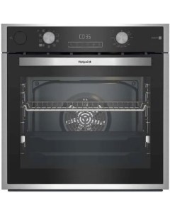 Встраиваемый электрический духовой шкаф FE9 S831 JSH IX черный серебристый Hotpoint