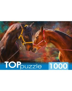 Пазл Влюблённые лошади 1000 элементов Nobrand