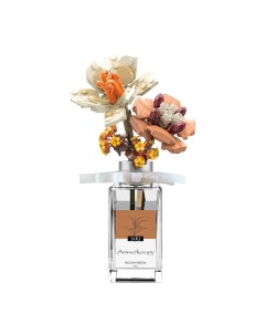 Конструктор 3Д Цветы в вазе с запахом ароматизатор 163 детали JK2501 Jaki