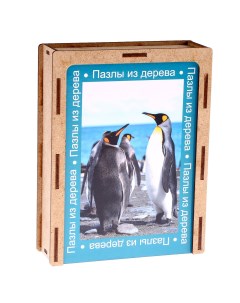 Пазл серия фантазия Пингвин 24 детали размер 28х18 5 см Апилка