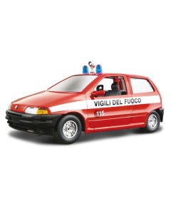 Fiat Punto Vigili Del Fuoco коллекционная модель автомобиля масштаб 1 24 Nobrand
