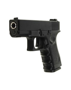 Пистолет игрушечный пневматический G 15 Glock 17 черный Galaxy