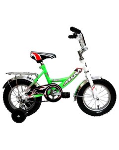 Детский двухколесный велосипед Атом Lizard 12 зеленый Atom