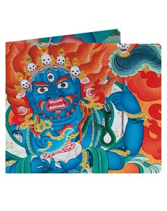 Портмоне унисекс Mahakala разноцветное New wallet