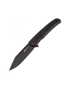 Складной нож Brazoria Blackwash сталь D2 SA12A рукоять Black G10 Sencut