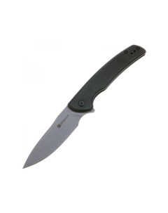 Складной нож Tynan Stonewash сталь SA10A рукоять Blackwashed Steel Sencut