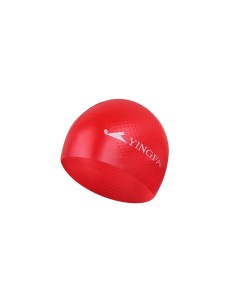 Шапочка для плавания Silicone Dot Cap красный Yingfa