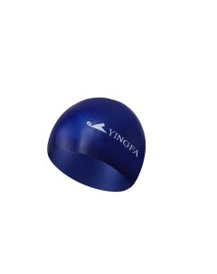 Шапочка для плавания Silicone Dot Cap темно синий Yingfa