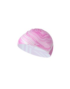 Шапочка для плавания Print Cap розовый Yingfa