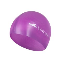 Шапочка для плавания Silicone Dot Cap фиолетовый Yingfa
