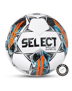 Футбольный мяч BRILLANT SUPER TB FIFA бел оранж син 5 Select