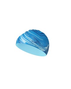 Шапочка для плавания Print Cap голубой Yingfa