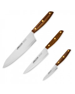 Набор кухонных ножей 3 штуки 10 см 16 см 21 см Nordika Arcos