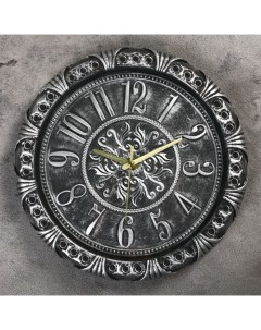 Часы настенные серия Интерьер Азарина дискретный ход 30 х 30 см микс Nobrand