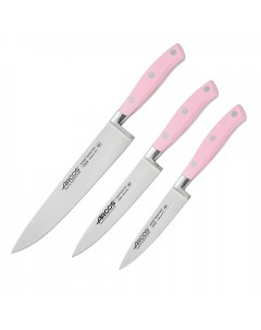 Набор кухонных ножей 3 шт 10 см 15 см 20 см Riviera Rose Arcos