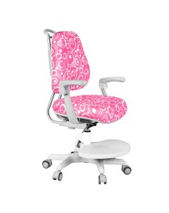 Детское кресло Ragenta с подлокотниками розовый с мыльными пузырями Anatomica