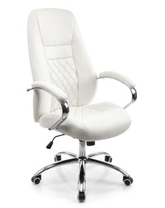Компьютерное кресло Aragon Белый кожзам Woodville
