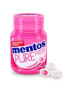 Жевательная резинка Pure fresh 54 г в ассортименте вкус по наличию Mentos