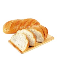 Батон пшеничный нарезной 350 г Ватутинки хлеб