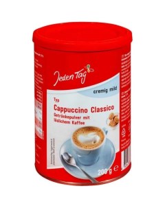 Кофе растворимый Cappuchino Classico 200 г Jeden tag