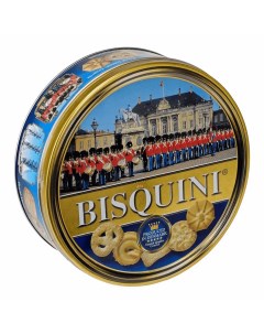 Печенье Датское сдобное ассорти 454 г Bisquini