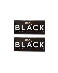 Японский шоколад черный 2 шт по 50 г Meiji
