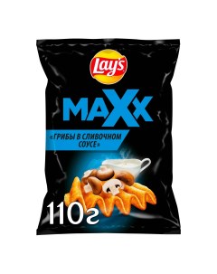 Чипсы картофельные Maxx грибы 110 г Lays