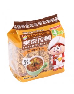 Лапша быстрого приготовления TokyoNoodle с карри пряная по токийски 120 г Tokyo noodle