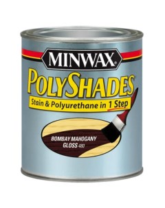 Лак BOMBAY MAHOGANY 480 PolyShades 0 9л Minwax