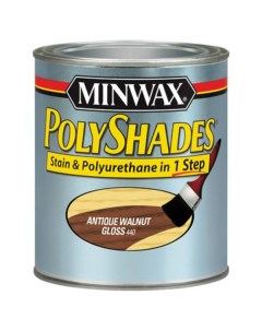 Лак ANTIQUE WALNUT 440 PolyShades 0 9л Minwax