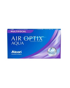 Линзы Air Optix plus Hydraglyde Multifocal 3 линзы ADD HIGH 7 25 R 8 6 Alcon