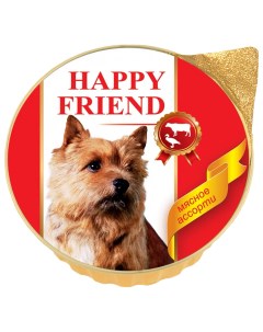Консервы для собак мясное ассорти 125г Happy friend