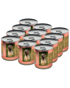 Консервы для собак ягненок с потрошками и рисом 12шт по 750г Dog lunch