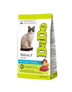 Сухой корм для кошек Cat Adult с тунцом 400 г Dado