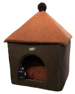 Домик для кошек и собак PON MARR01 коричневый 45x45x60см Anteprima