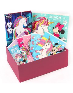 Подарочный набор для девочки 9 предметов минни маус Disney