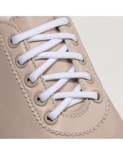 Шнурки для обуви пара круглые d 5 мм 90 см цвет белый Onlitop