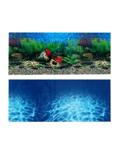 Фон для аквариума двухсторонний 50 х 115 см Пижон аква