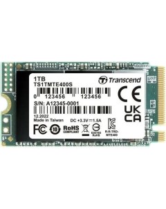 Внутренний SSD накопитель Transcend MTE400S TS1TMTE400S 1024 GB MTE400S TS1TMTE400S 1024 GB
