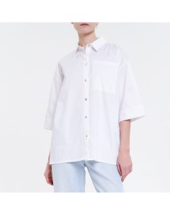 Белая рубашка с коротким рукавом Figura