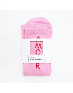 Розовые носки AMOUR Toptop
