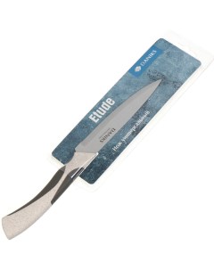 Нож кухонный Etude универсальный нержавеющая сталь 12 5 см рукоятка пластик YW A377Y UT Daniks