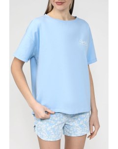 Хлопковая пижамная футболка Esprit